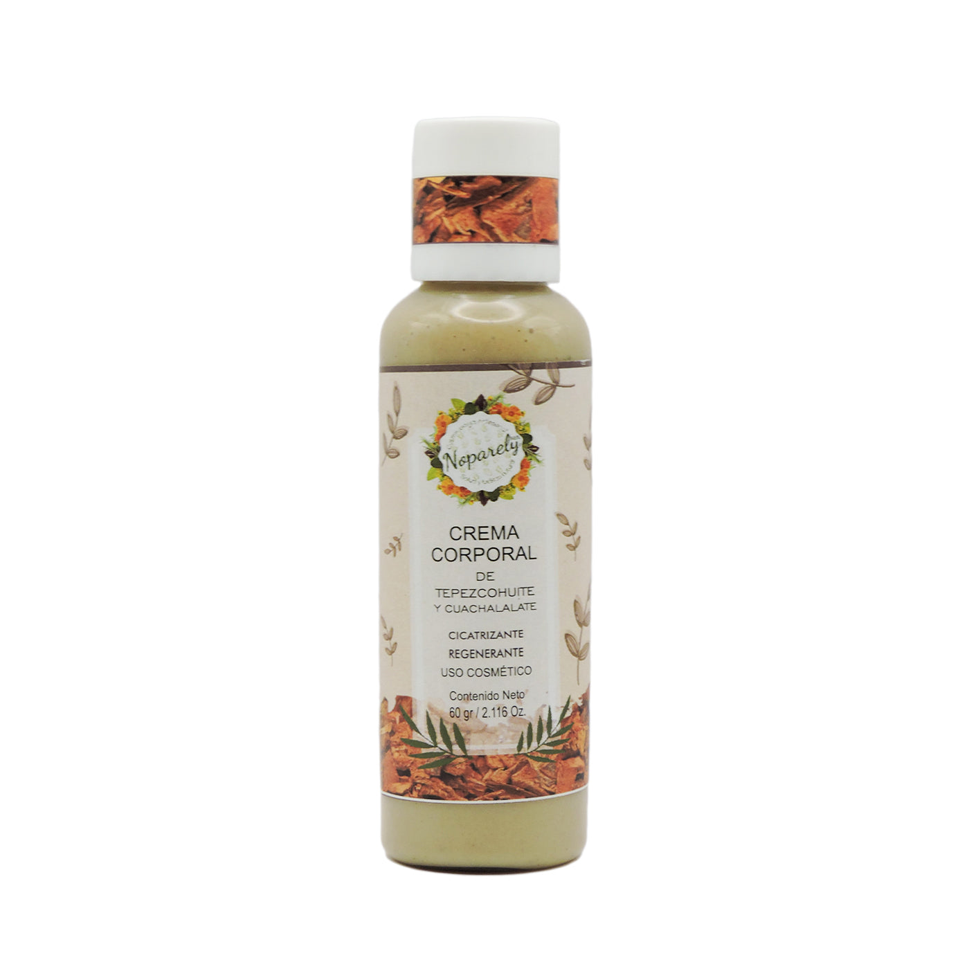 Crema Corporal de Tepezcohuite y Cuachalalate