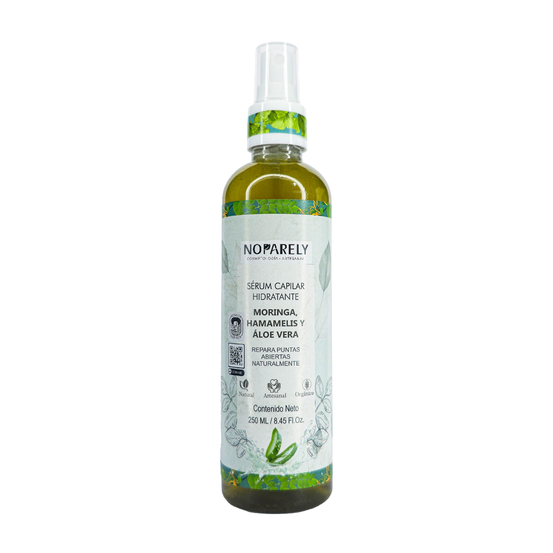 Sérum Capilar Hidratante de Moringa, Hamamelis y Áloe Vera