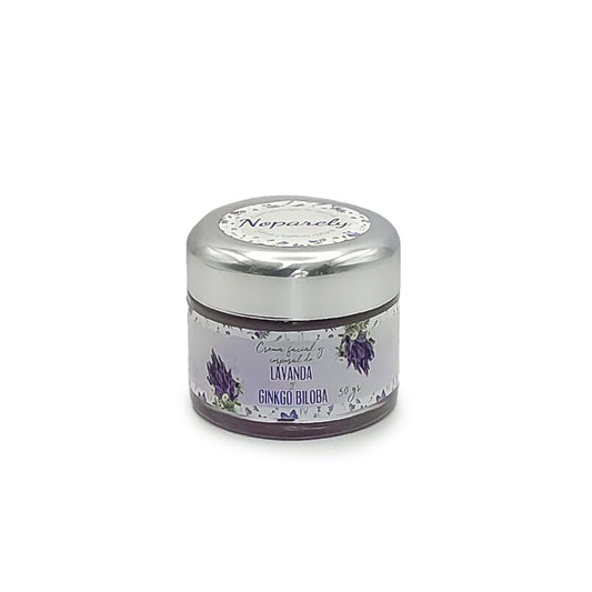 Crema Facial y Corporal de Lavanda y Ginkgo Biloba