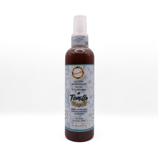 Loción Astringente Facial y Corporal de Tomillo