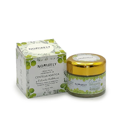 Crema Facial Hidratante de Centella Asiática y Extractos Herbolarios