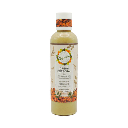 Crema Corporal de Tepezcohuite y Cuachalalate