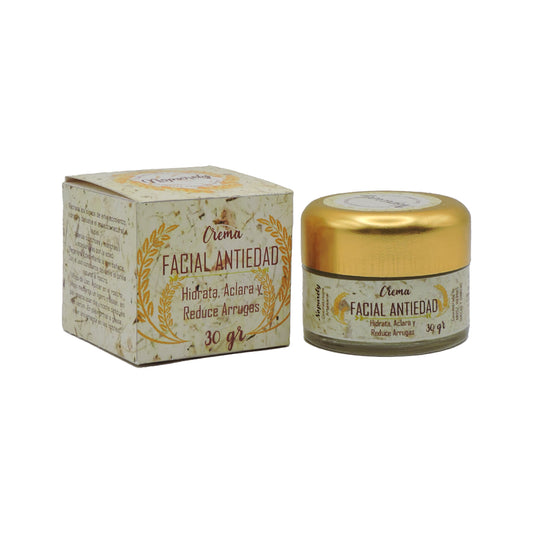 Crema Facial Antiedad de Arroz y Hierbas Suecas