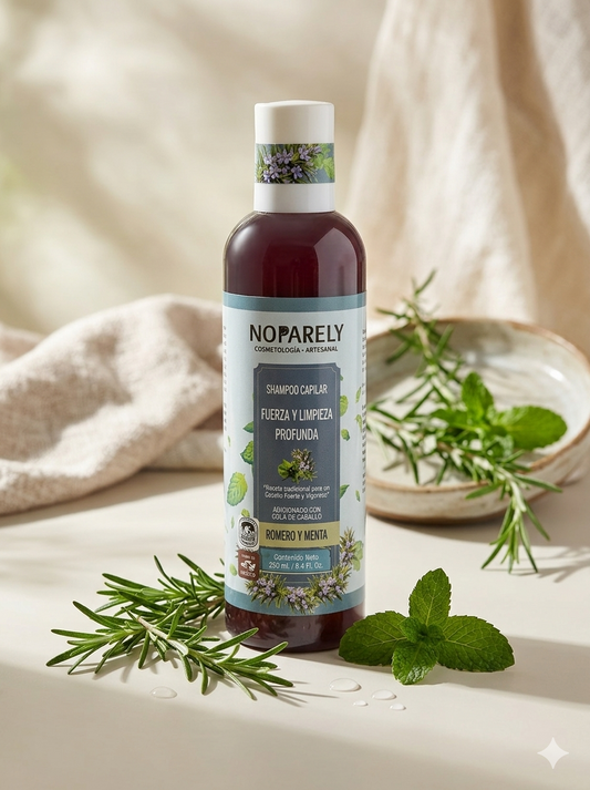 Shampoo Capilar de Romero y Menta