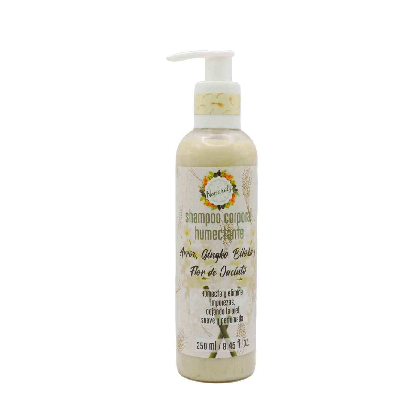 Shampoo Corporal Humectante Arroz, Gingko Biloba y Flor de Jacinto