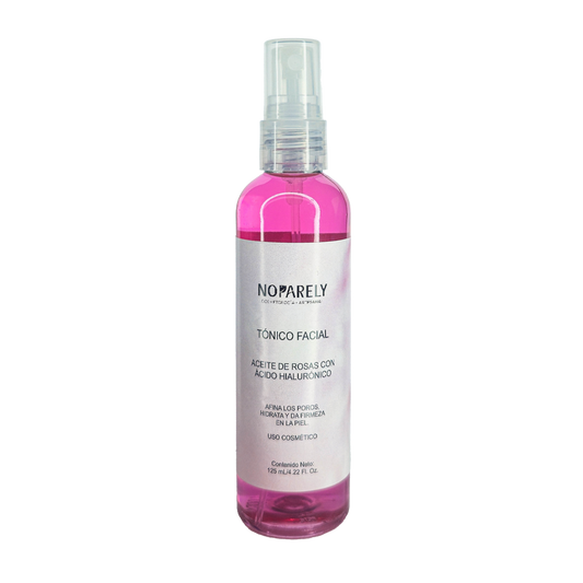 Tonico Facial de Rosas con Ácido Hialurónico