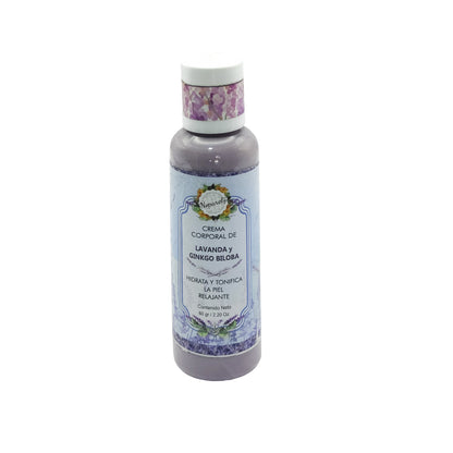Crema Corporal de Lavanda y Ginkgo Biloba