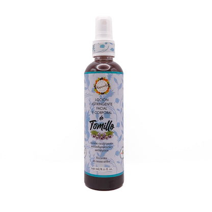 Loción Astringente Facial y Corporal de Tomillo