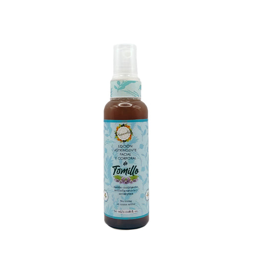 Loción Astringente Facial y Corporal de Tomillo