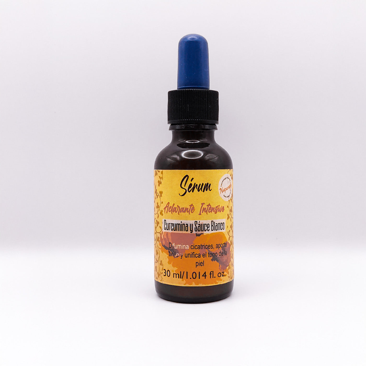 Sérum Facial Aclarante Intensivo Cúrcumina y Sauce Blanco