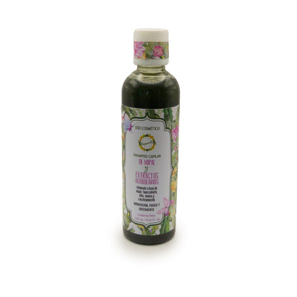 Shampoo Capilar de Nopal y Extractos Herbolarios
